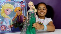 Frozen Huge Surprise Backpack | Disney Frozen Videos | Anna & Elsa Toys