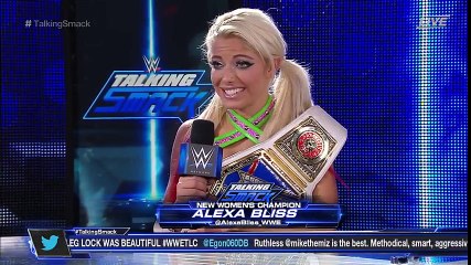 Alexa Bliss On Talking Smack TLC 2016