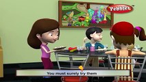 Bottle Gourd Rhyme | Nursery Rhymes With Lyrics For Kids | Vegetable Rhymes | Rhymes 3D Animation