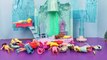 Frozen Elsa Magical Lights Palace ❤ Disney Princess Polly Pocket Barbie PARTY DisneyCarToys
