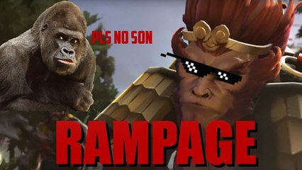 Dota 2 - Monkey King !! RAMPAGES !!