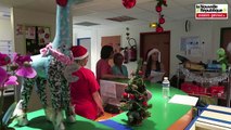 VIDEO. Poitiers : le Père Noël est passé par le CHU