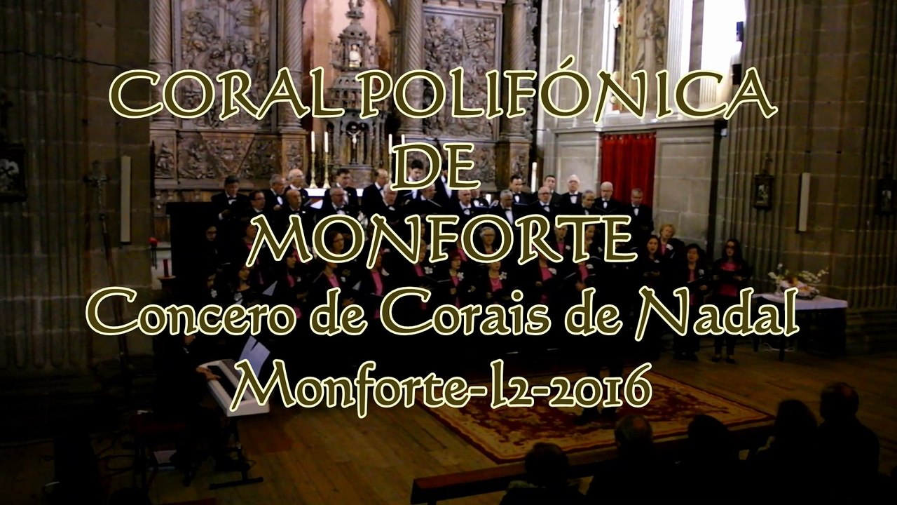 Coral de Monforte-Esta noche nace el niño