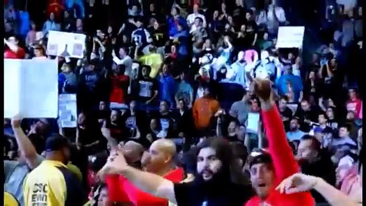 Wwe Raw 12-12-2016 The Rock & Goldberg face to face SEE Whats happen HD Goldberg vs the rock