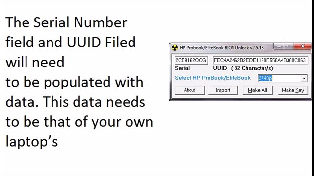 HP Elitebook - How to remove BIOS password step by step