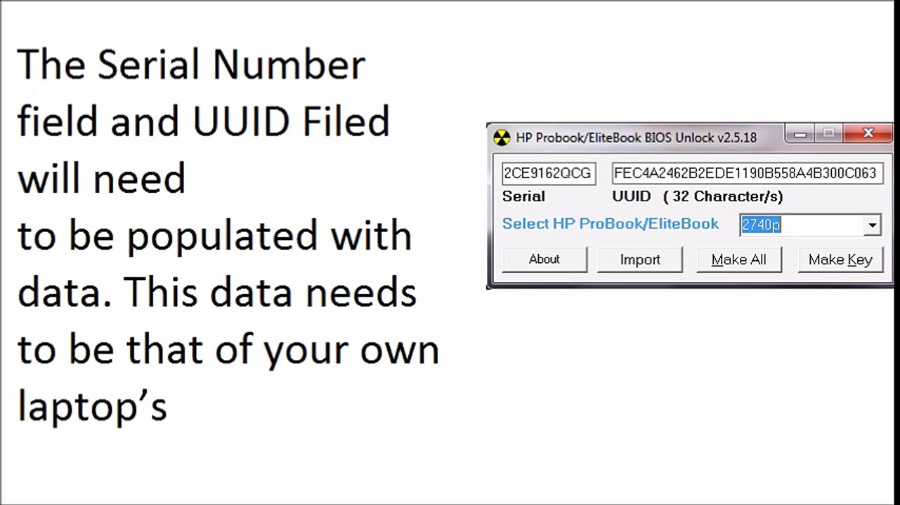 HP Probook - How to remove BIOS password step by step
