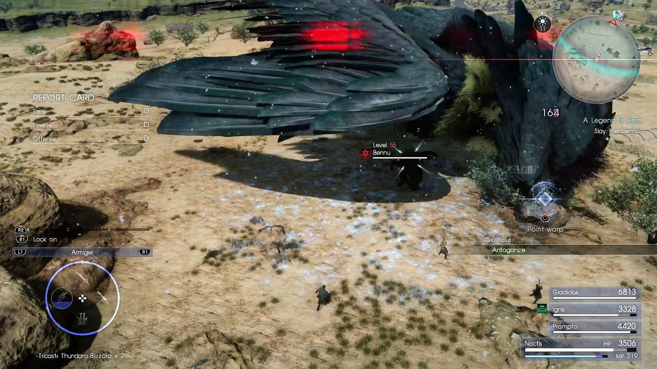 FFXV Noctis vs. Bigbird