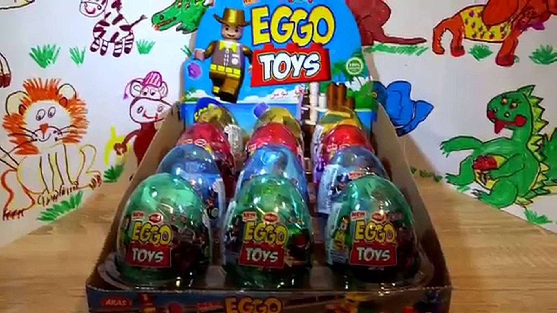 eggo toys surprise eggs