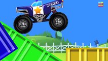 Monster Truck | Truck For Toddlers | Police Monster Truck Stunts