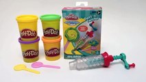 Play Doh Sweet Shoppe Lollipop maker How to make playdough
