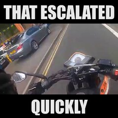 Driving an M5 doesn't mean you can drive like a total douche!