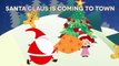 SANTA CLAUS IS COMING TO TOWN - Christmas Songs - Simple Christmas Video for kids