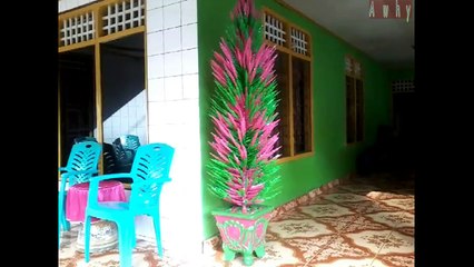 WOW..Plastic bottles into beautiful trees