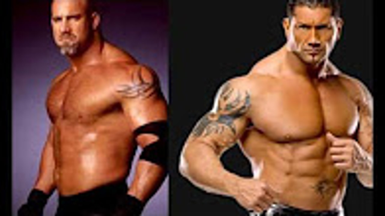 WWE 2016 Bill Goldberg vs The Animal Batista Look all the difference of the Body 1999-2016 Who WIN?