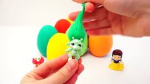 Play-Doh Surprise Eggs Rainbow Colorful, Littlest Pet Shop Furby Zelfs Filly Disney Princess