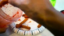 DIY HOT CHEETOS CHICKEN FRIES!!!!!!