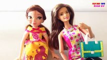 Barbie Girl Dolls - Fashion Selfie & Fortune Days - Belle Doll | Toys Collection Video For Kids