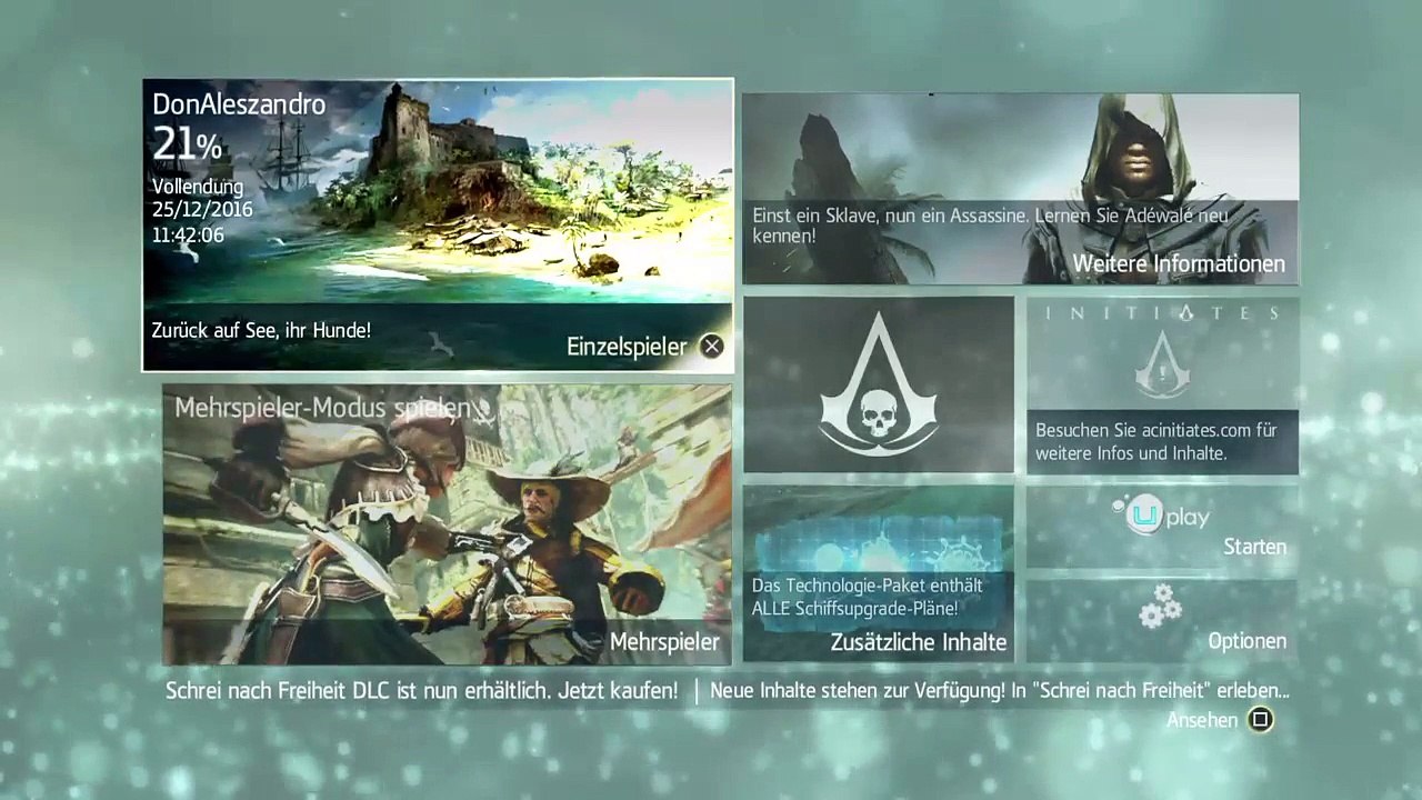 DonAleszandro's Assassins Creed Black Flag Kanal : ««-Captain Edward Legend Assassin-»» (612)