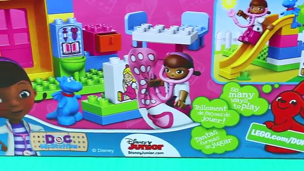 Doc McStuffins Lego Duplo 10606 Backyard Clinic Lambie & Stuffy Check Up & Slide Park