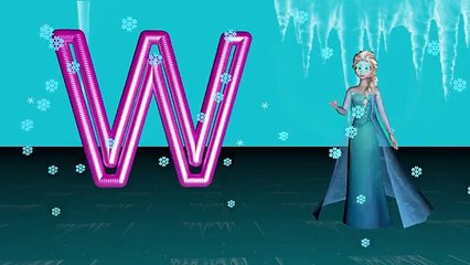 Frozen cancion - el abecedario en español para niños - abc en espanol - videos educativos