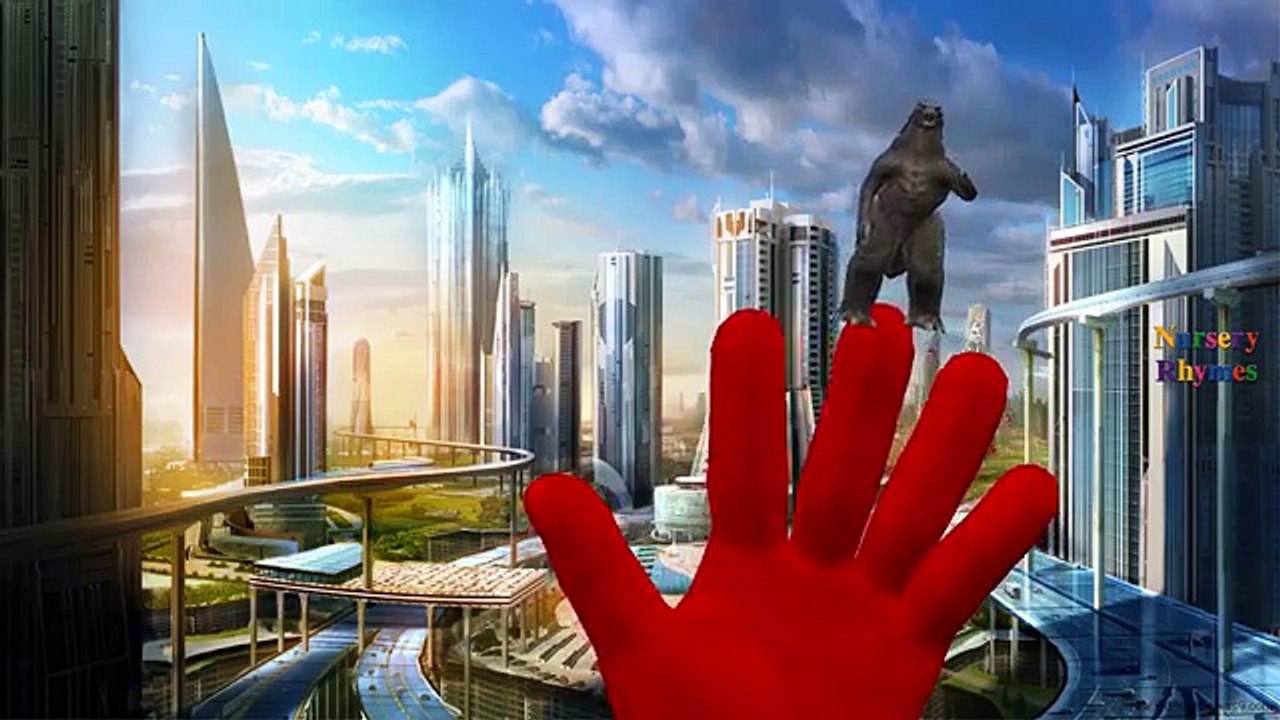 Spiderman Vs Venom Cartoons Singing Finger Family Rhymes | King Kong Vs Godzilla Epic Rap Battles