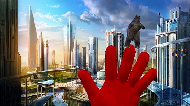 Spiderman Vs Venom Cartoons Singing Finger Family Rhymes | King Kong Vs Godzilla Epic Rap Battles