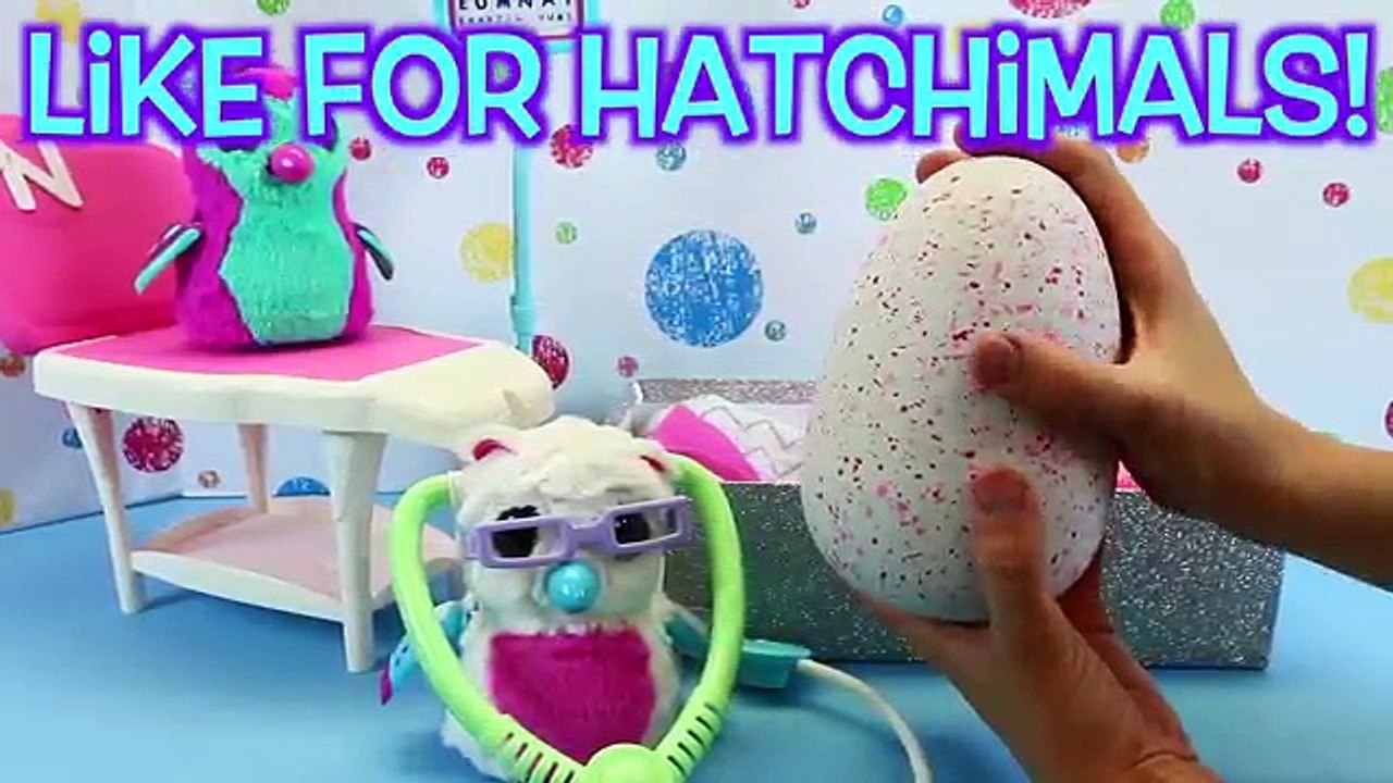 Baby Hatchimals HOSPITAL Birth & Doctors Check Up on Sick Hatchimal Penguin Surprise Hatching