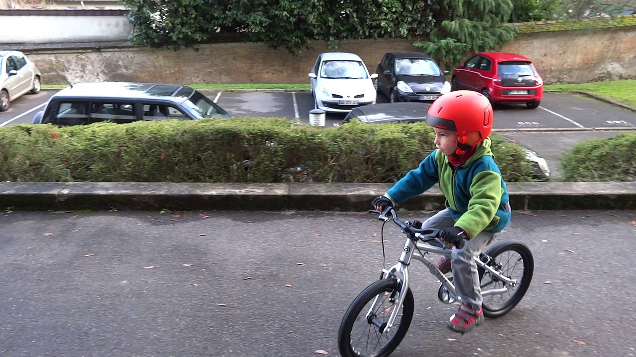 Premier essai vélo