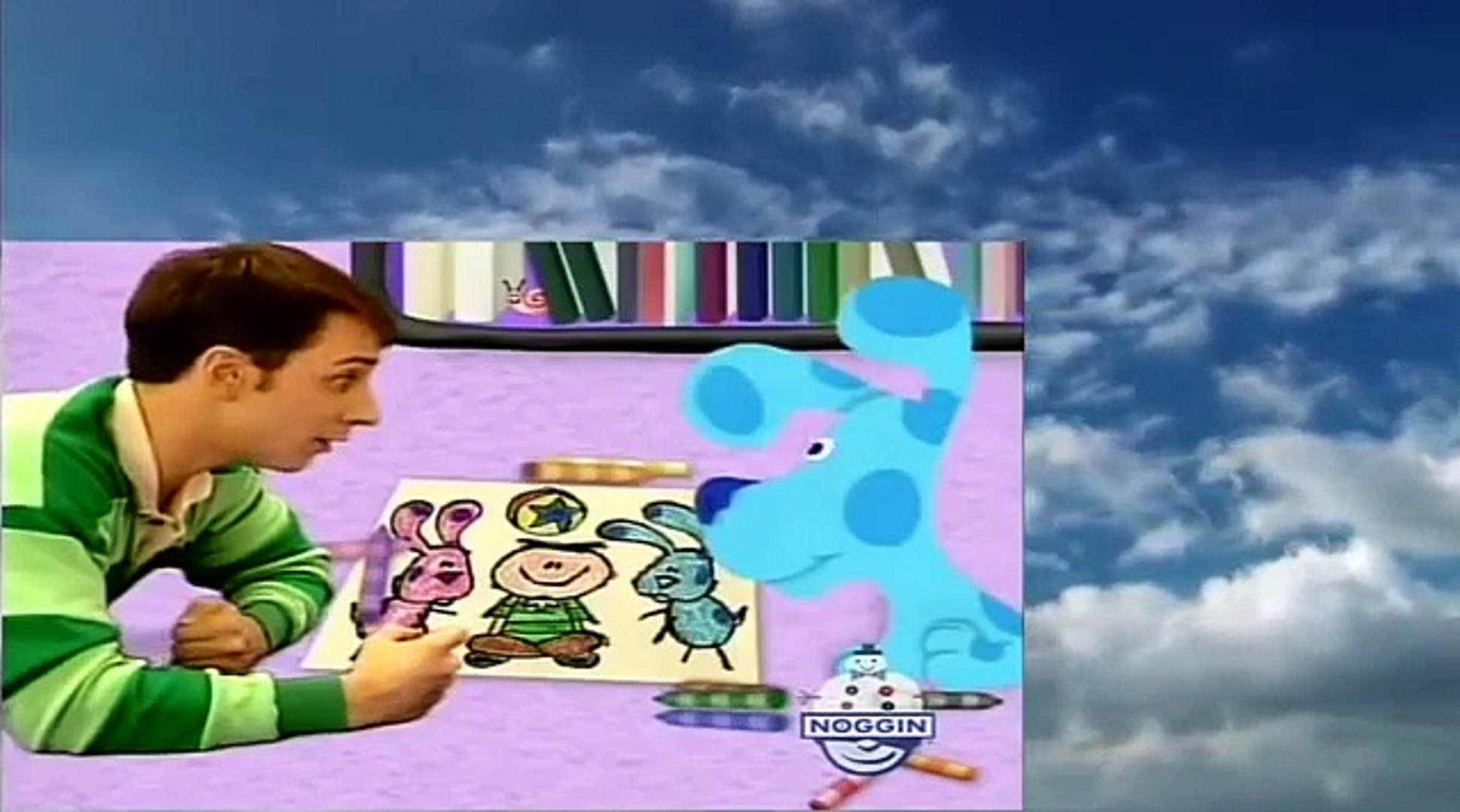 Blues clues what is blue trying to do