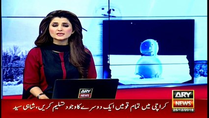 VIDEO: London's scientist creates smallest snowman