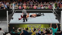 WWE 2K17 shinsuke nakamura v baron corbin