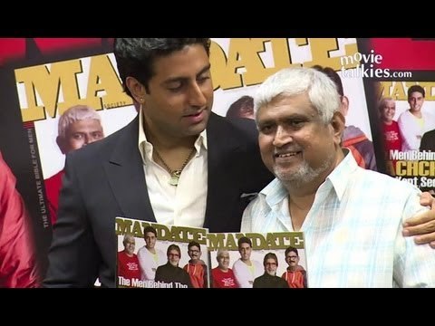 Abhishek Bachchan Unveils The Issue Of 'Mandate' Magazine