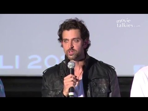 Hrithik Roshan, Rakesh Roshan, Vivek Oberoi And Kangna Ranaut At 'Krrish 3' Trailer Launch