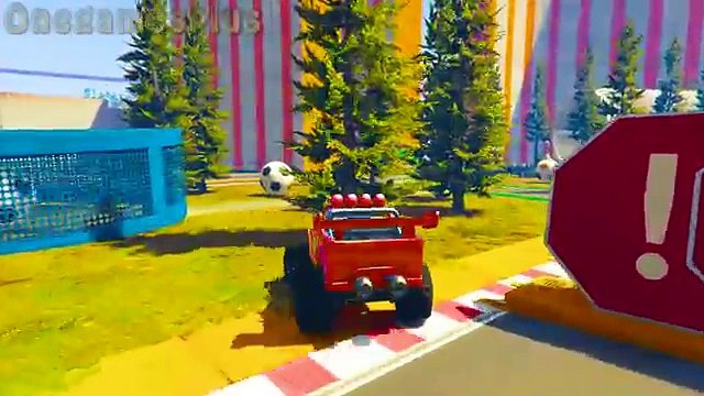 Disney PIXAR cars For Kids Red Fire Truck & Blaze Monster Machines Cartoons Batman