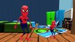 Spiderman Cartoons Johny Johny Yes Papa Nursery Rhymes for Children | Spiderman 3D Cartoon Rhymes