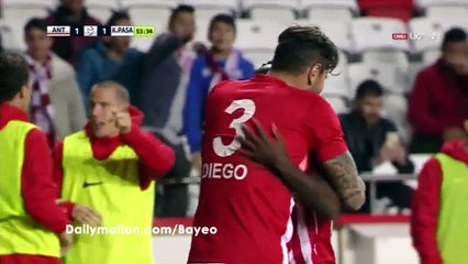 All Goals & Highlights HD - Antalyaspor 2-1 Kasimpasa - 25.12.2016
