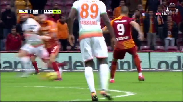 All Goals Turkey Süper Lig - 25.12.2016 Galatasaray SK 5-1 Alanyaspor