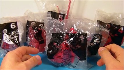 2002 DISNEY S PETER PAN RETURN TO NEVER LAND SET OF 6 McDONALD S HAPPY MEAL MOVIE TOY S VIDEO REVIEW