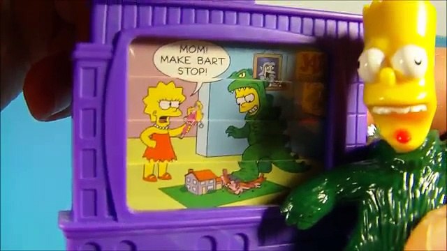 2002 THE SIMPSONS CREEPY CLASSIC S SET OF 10 BURGER KING KID S MEAL TOY S VIDEO REVIEW