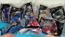 2003 POWER RANGERS DINO-THUNDER SET OF 8 McDONALD S HAPPY MEAL KID S TOY S VIDEO REVIEW