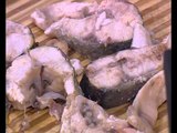 سمك بوري مع صوص الحرنكش - سمك مقلي بصوص الرو والثوم | طبخة ونص حلقة كاملة
