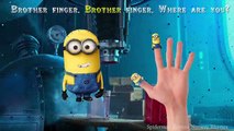 Minions Finger Family Nursery Rhymes Songs | Learning Colors for Children with Minions
