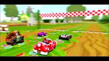 SpiderMan Race with Tow Mater ,Francesco Bernoulli and Holley Shiftwell   Nursery Rhymes