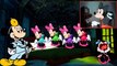 5 Little MINNIE MOUSE Spooky Ghost House Five Little Monkeys Jumping on the bed Nursery Rhymes