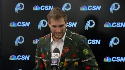 Kirk Cousins explains his festive attire
