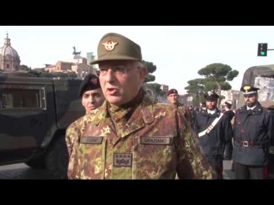 Roma - Saluti del Capo di Stato Maggiore della...