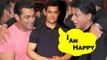 Aamir Khan 'Very Happy' With Salman Khan-Shah Rukh Khan Patch-Up