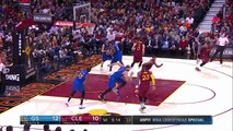 Séquence folle: Kevin Durant postérize Kevin Love; LeBron James répond avec un tomar