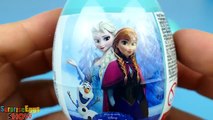 3 Disney Frozen Surprise Eggs from Super Surprise Plastic Egg with Anna, Elsa, Olaf Surprise Toys