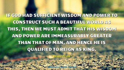 Orson Pratt Quotes #2
